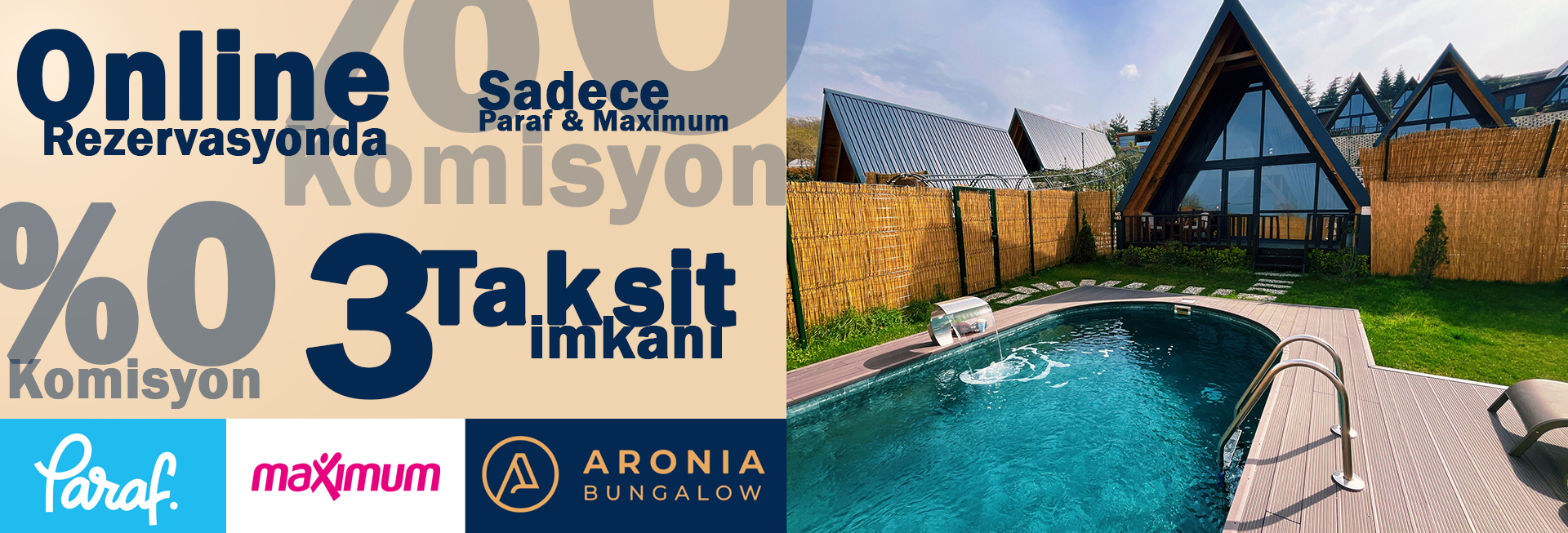 Peşin Fiyatına 3 Takstit