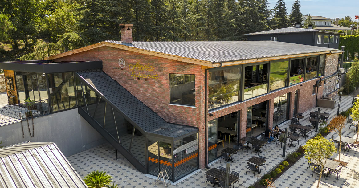 Doğayla iç içe güzellik <br> Aronıa Restaurant